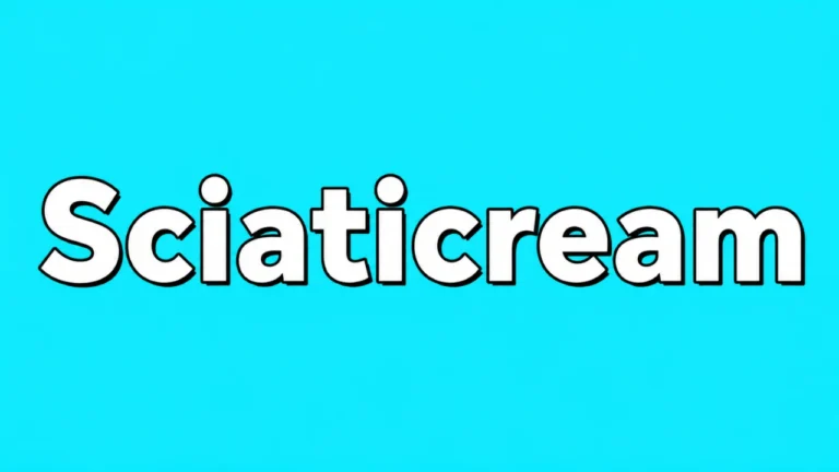 sciaticream